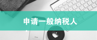 一般納稅人申請需滿足哪些條件？