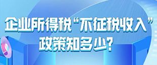 企業(yè)所得稅“不征稅收入”政策知多少-企業(yè)所得稅匯算清繳-深南財務